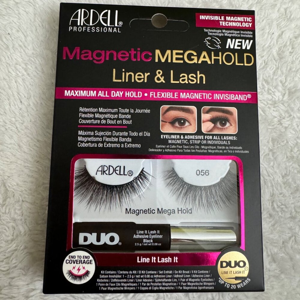 Ardell Professional Magnetic‎ MegaHold Liner & Lash Kit With Invisiband - 056